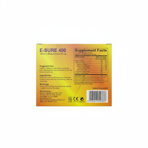 Cap. E-Sure 400 mg
