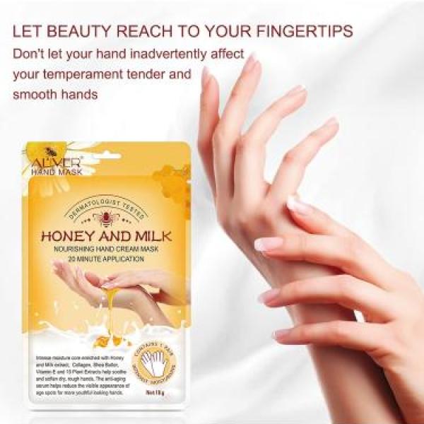 Honey & Milk Hand Mask 1 Pair